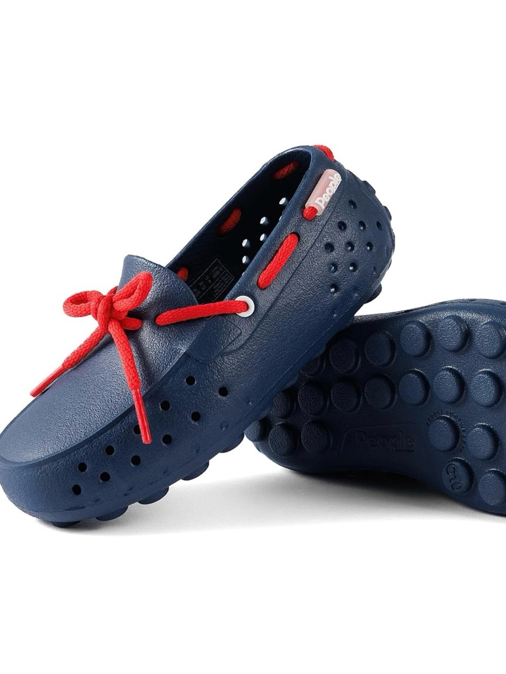 People Footwear Senna Kids Waterproof Slip-On Rubber Loafers Water Shoes SZ 11